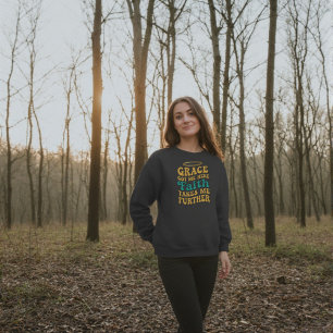Retro stil Grace- och Faith-design T Shirt