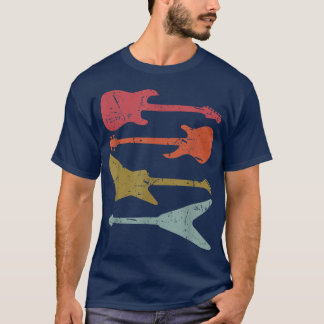 Retro Stil GuitarGuitar 2693 T Shirt