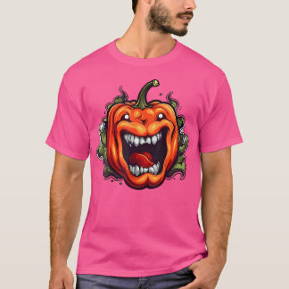 Retro Stil Habanero Pepper T Shirt