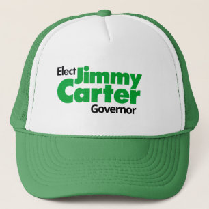 Retro-Stil Jimmy Carter för guvernör Truckerkeps