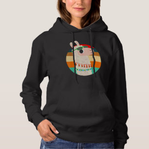 Retro Stil Llama Sunglass Alpaca T Shirt