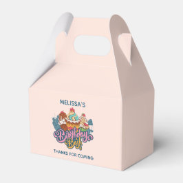 Retro Stil Muffinss Sweet Dessert Birthday Bash Presentaskar