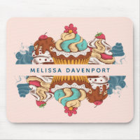 Retro Stil Muffinss Sweet Dessert
