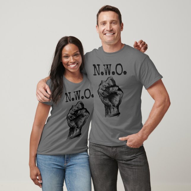 Retro Stil - N.W.O. Razed Fist T Shirt (Unisex)