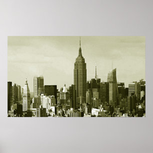 Retro Stil New York City Poster