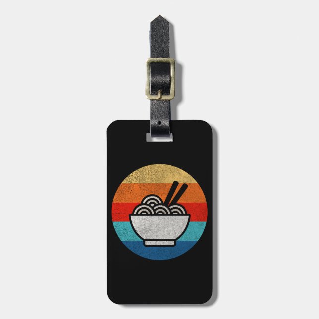 Retro stil-nyanser bagagebricka (Vertikal Framsida)