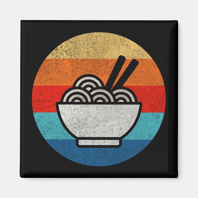 Retro stil-nyanser magnet (Framsidan)