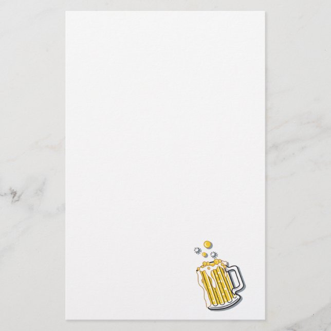 retro stil öl grafik brevpapper (Framsida)
