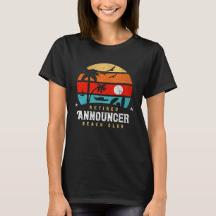 Retro Stil Pension Gag Idea Retrött Announc T Shirt
