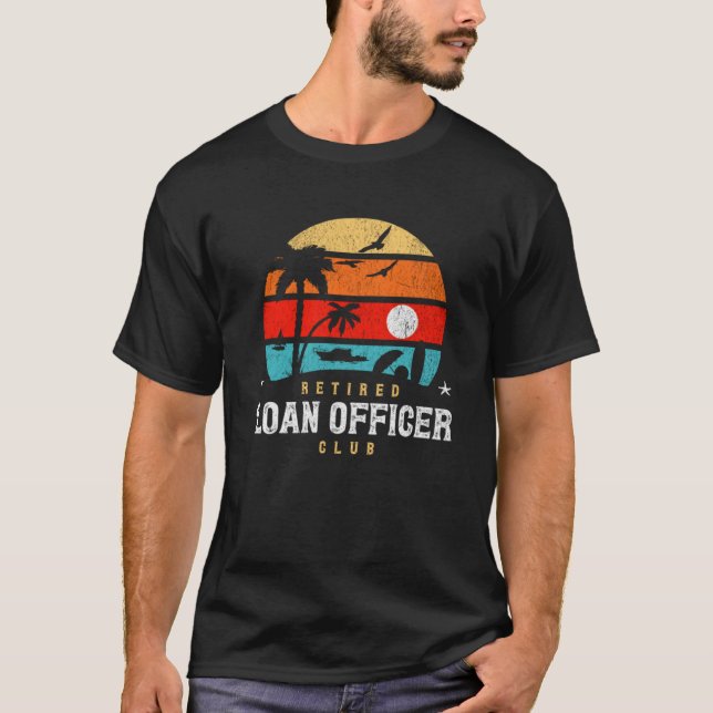 Retro Stil Pension-gag Idea Retrött lån av T Shirt (Framsida)