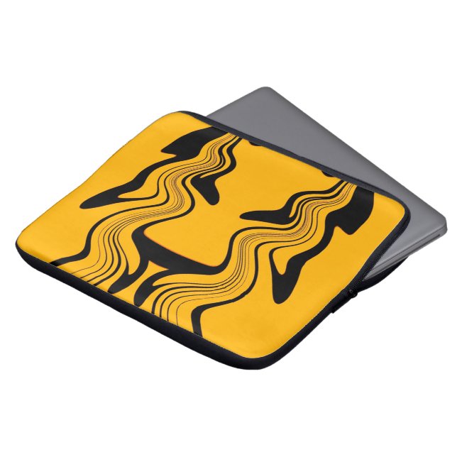 Retro Stil Retro Motivations Typografi Citat Laptop Fodral (Framsida topp)