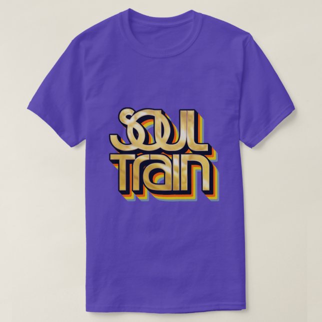 retro stil själ tåg t shirt (Design framsida)