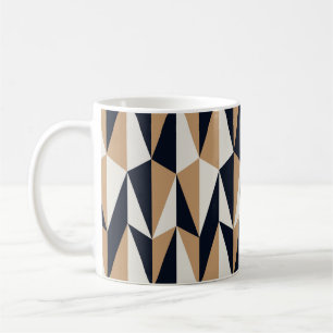 Retro Stil: Sömlös Vintage Mönster Kaffemugg