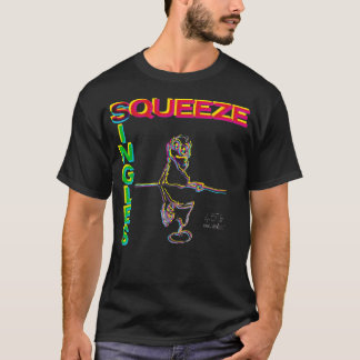 Retro Stil Squeeze Band Music Man T Shirt