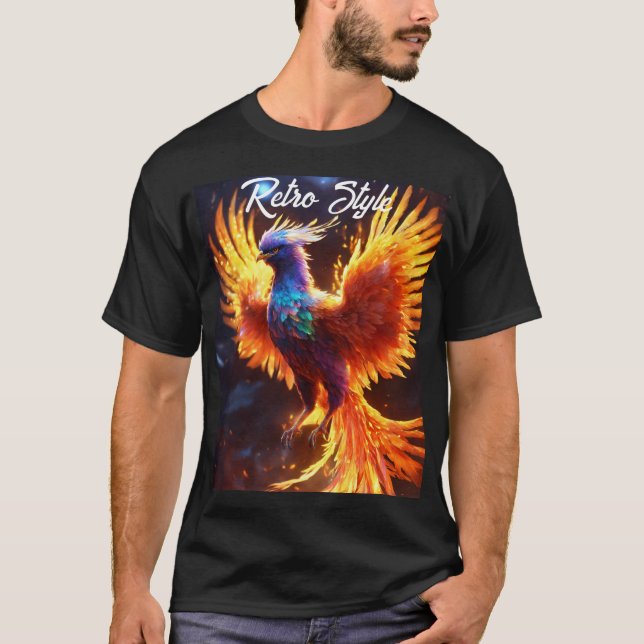 Retro Stil T Shirt (Framsida)