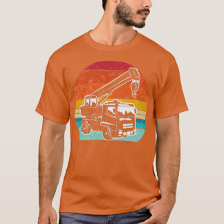Retro stil Tow Lastbil-drivrutin 1 T Shirt