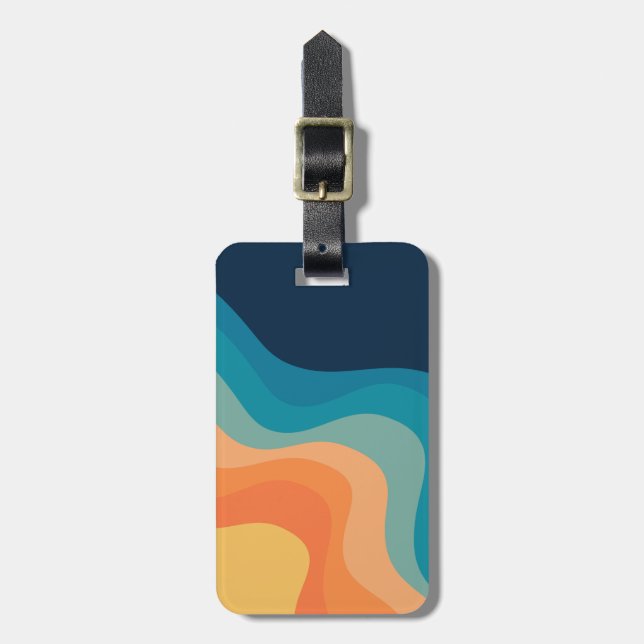 Retro stil vinkarare dekoration bagagebricka (Vertikal Framsida)