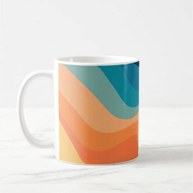 Retro stil vinkarare dekoration kaffemugg (Vänster)