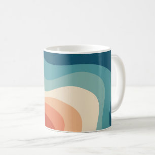 Retro stil vinkarare kaffemugg