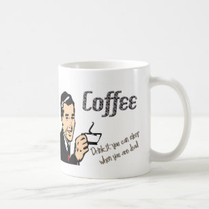Retro stilmugg kaffemugg