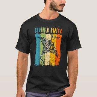 Retro Stingray Riviera Maya Mexico Theme Friends F T Shirt