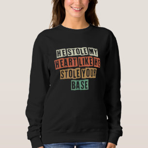 Retro Stjal Mitt Hjärta Liksom Han Stjal Din Bas T Shirt