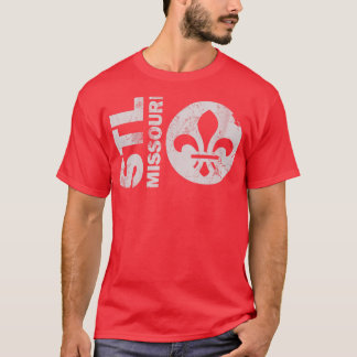 Retro Stl St Louis Missouri T Shirt
