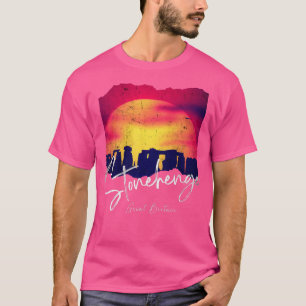 Retro Stonehenge England Souvenir - Stonehenge at T Shirt