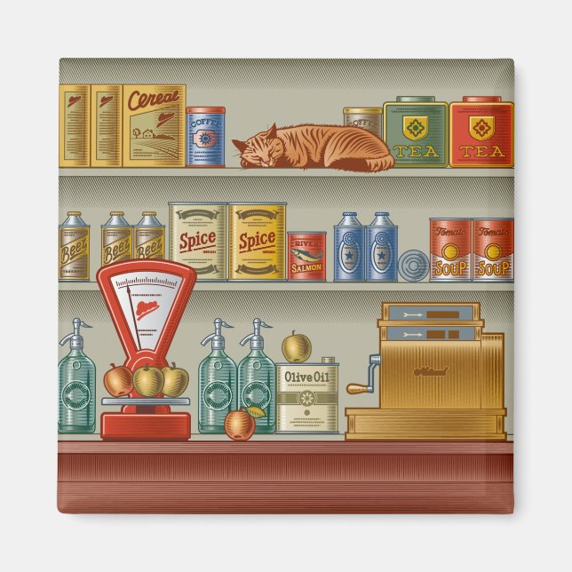 Retro Store Magnet (Framsidan)