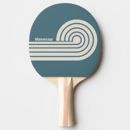 Retro Storm Dual Curl-ränder med namn Pingisracket