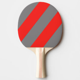 Retro Stormig Himmel Djärva Ränder Pingisracket