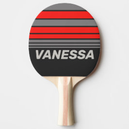 Retro Stormig Horisont Himmelrandig med namn Pingisracket