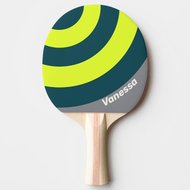 Retro Stormmoln Lundagata Randig med namn Pingisracket (Framsidan)