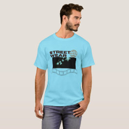 Retro Streetwear Grafisk Estetik Herr T Shirt
