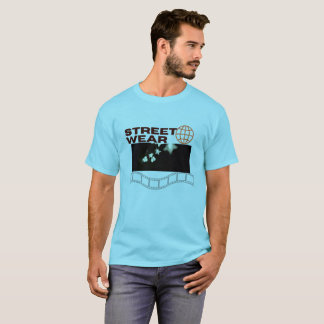 Retro Streetwear Grafisk Estetik Herr T Shirt