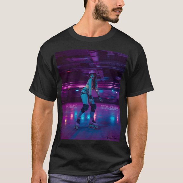 Retro streetwear Unisex T-shirt Neon 90s (Framsida)