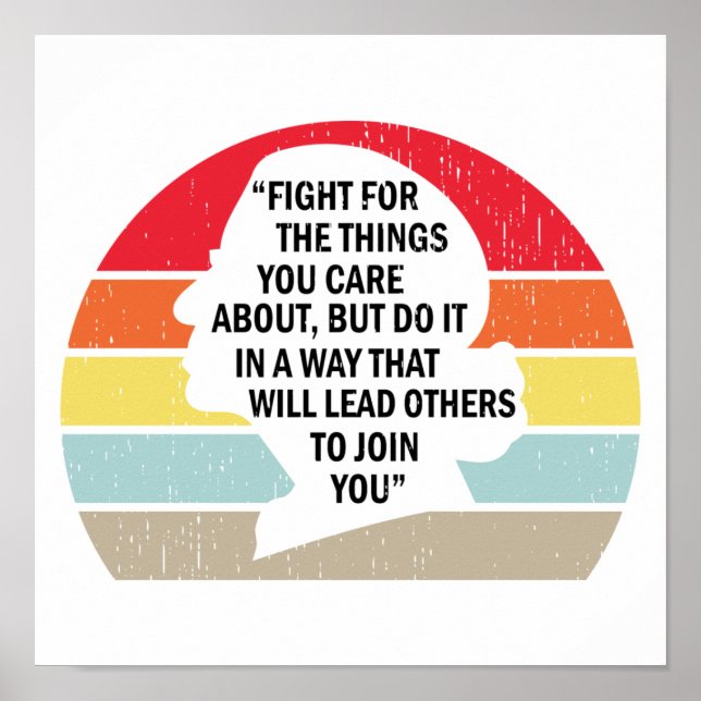 Retro-strid för Saken du bryr dig om Poster (Framsidan)