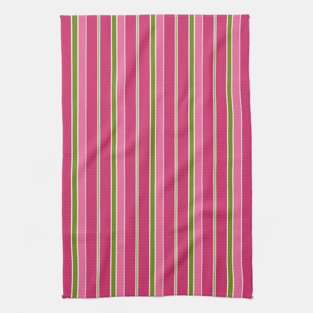 Retro Stripe-kök av kökskorn Gift Kökshandduk (Vertikal)
