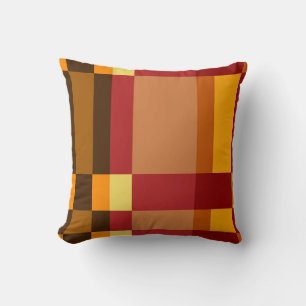 Retro Stripe Mönster Pillow Kudde