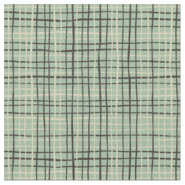 Retro-strippad del l Sage-grönt Tyg