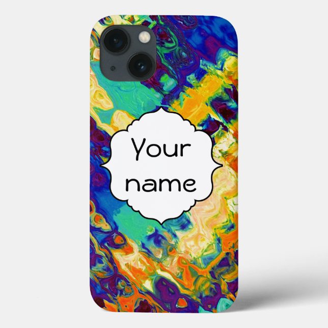 Retro strukturabstraktdesign (Baksida)