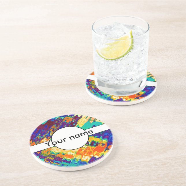 Retro strukturabstraktdesign underlägg (Sidan)