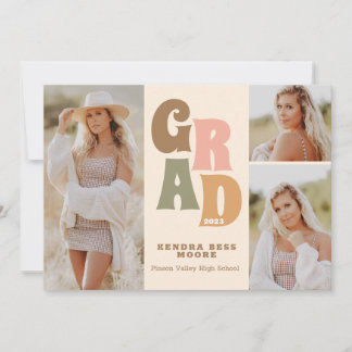 Retro Studenten meddelande Inbjudningar