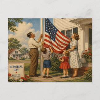 Retro-Style Amerikanika Minnesdags Postkort Helg Vykort