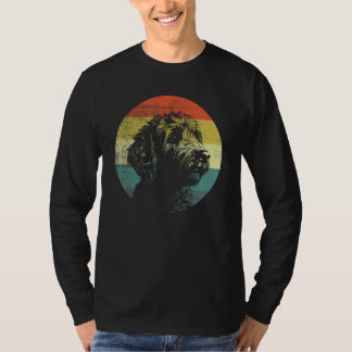 Retro Style Goldendoodle Dog T Shirt