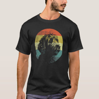 Retro Style Goldendoodle Dog T Shirt