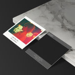 Retro style instant photo square business card fyrkantigt visitkort<br><div class="desc">Ta ett steg tillbaka i tiden och gör ett bestående intryck med våra omedelbara affärskort av fotokvadratiska bilder. Fotografiåterfotot rengör vitt ram-kvadratiskt affärskort. Vintage-inspirerad,  nostalgisk layout för din företagsmarknadsföring. Perfekt för kreativets professioneller och ett underbart sätt att skapa ett påstående.</div>