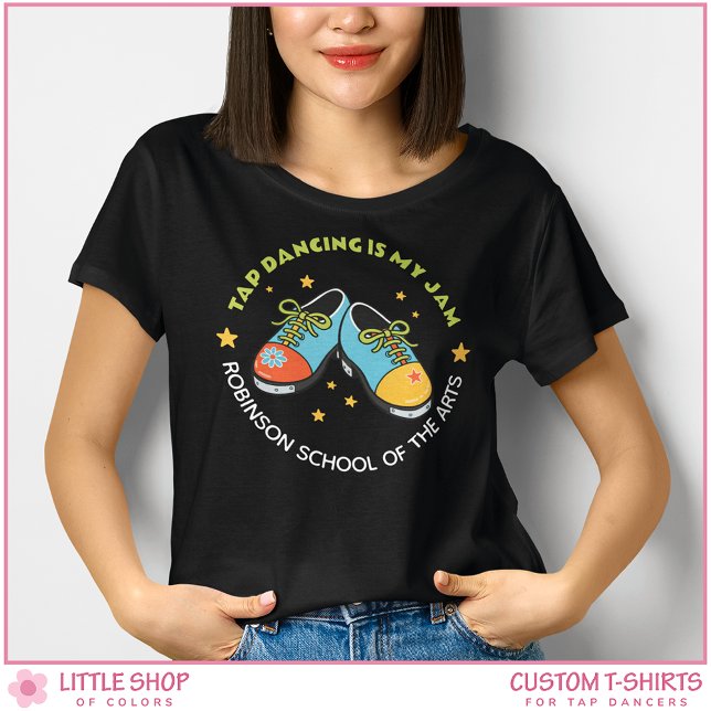 Retro Style Tap Dancing är min grej Anpassningsbar T Shirt (Skapare uppladdad)