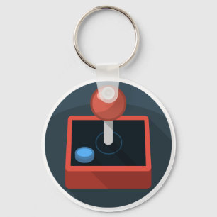 Retro styrspak, pinne för glädje för nyckelring