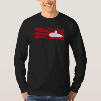 Retro Submarine Veteran För manar Subsea För manar T Shirt